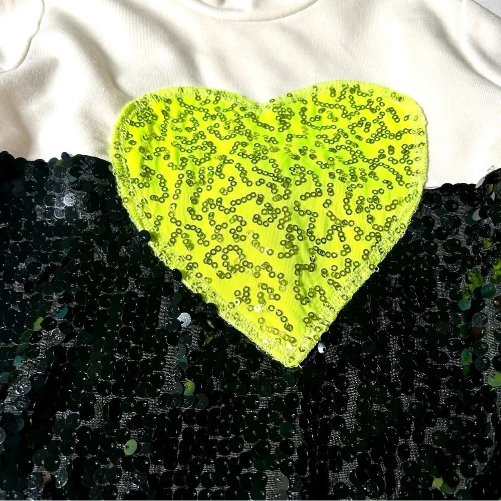 Weissman Sequin Dance‎ Costume Outfit. Size XS Child